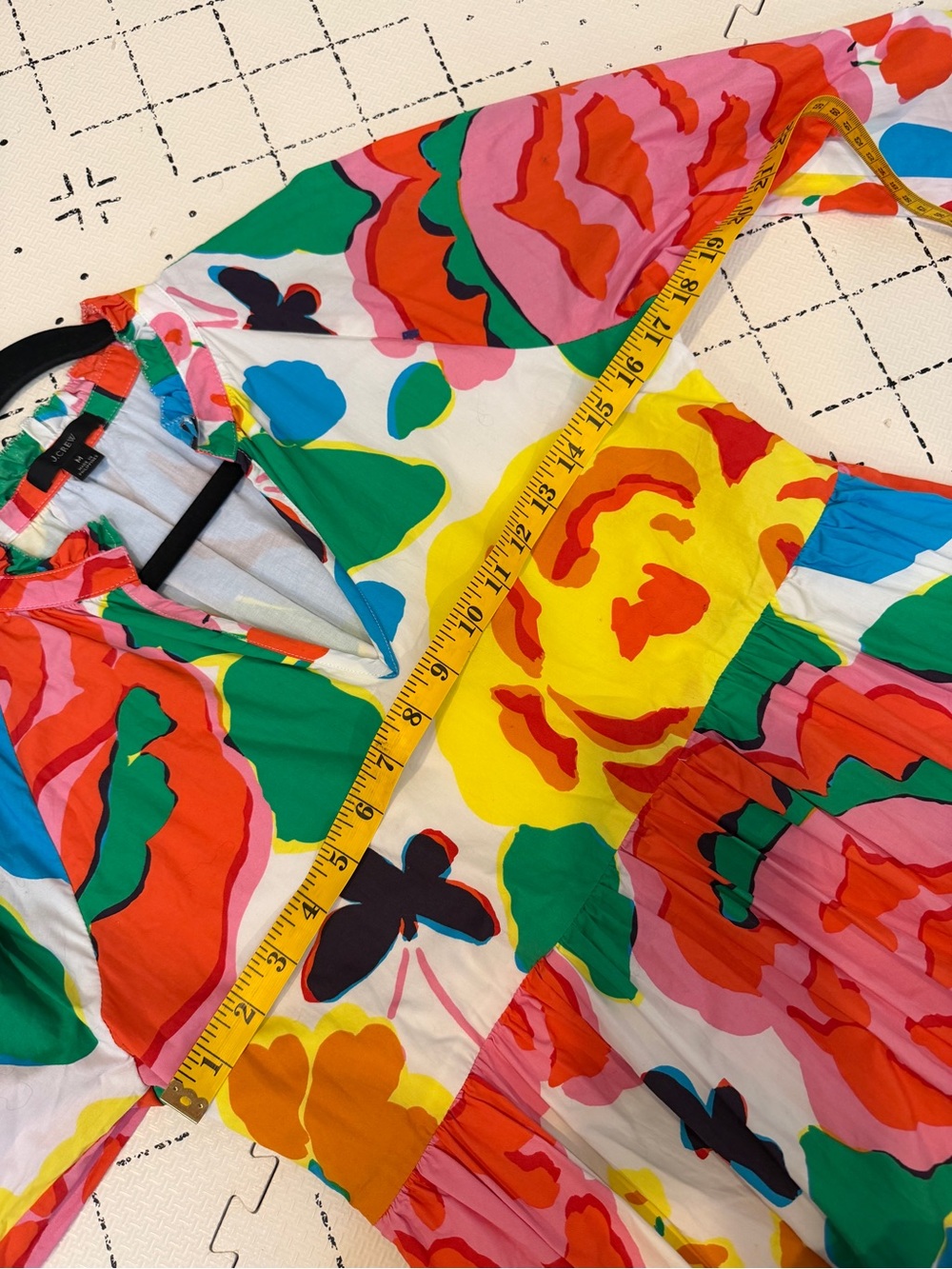 Tiered popover dress in Ratti® jardin floral M - Picture 7 of 9